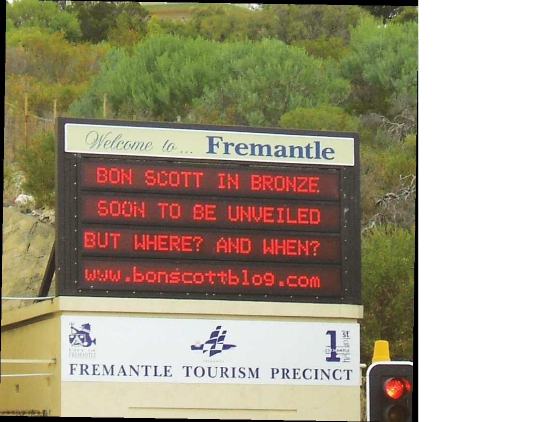 Welcome to Fremantle sign
