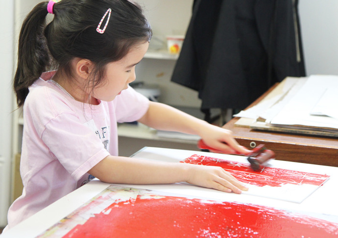 Image forPrintmaking for Younger Kids – Scratch Foam + Collagraphy