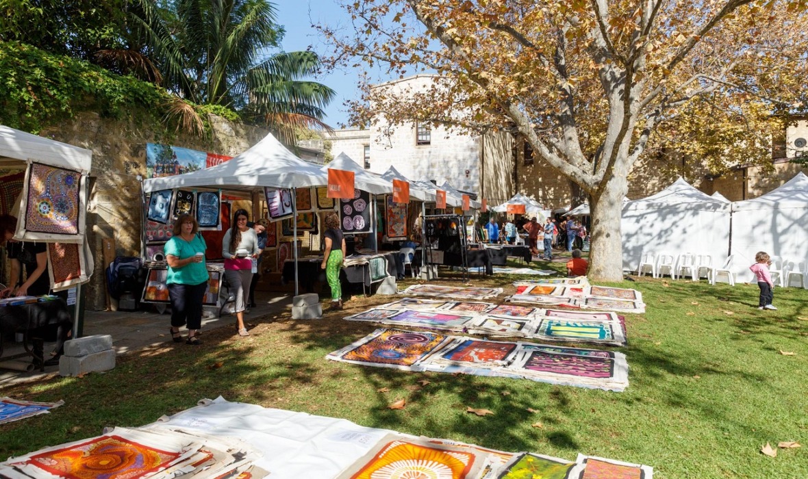 2018 Revealed Aboriginal Art Market. Photography by Jessica Wyld