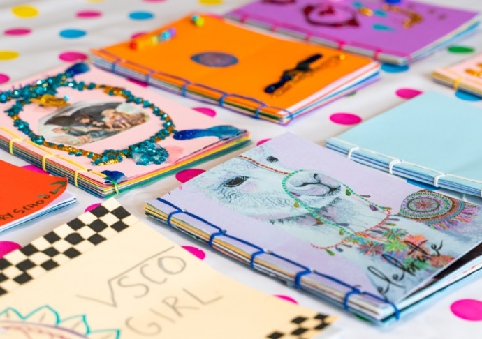 Image forHand Make Your Own Journal For Older Kids + Teens