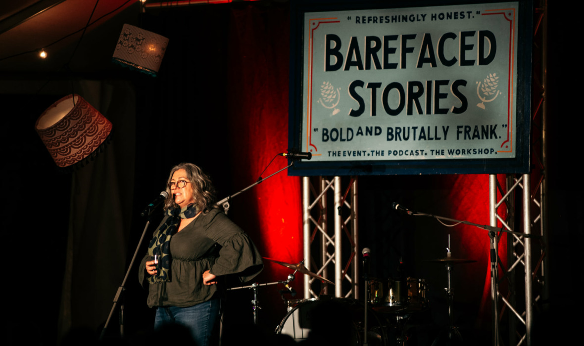 Barefaced Stories at Fremantle Arts Centre. Photography by Lewis Martin