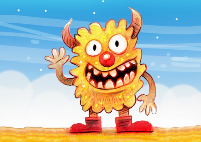 Image forQuirky Monster Drawing For Younger Kids