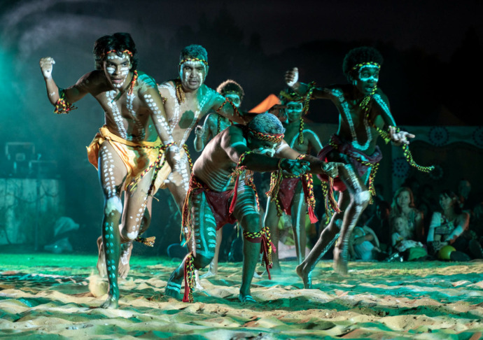 Image forWardarnji returns to Fremantle Arts Centre Sat 13 Nov for an evening of Nyoongar song and dance under the stars