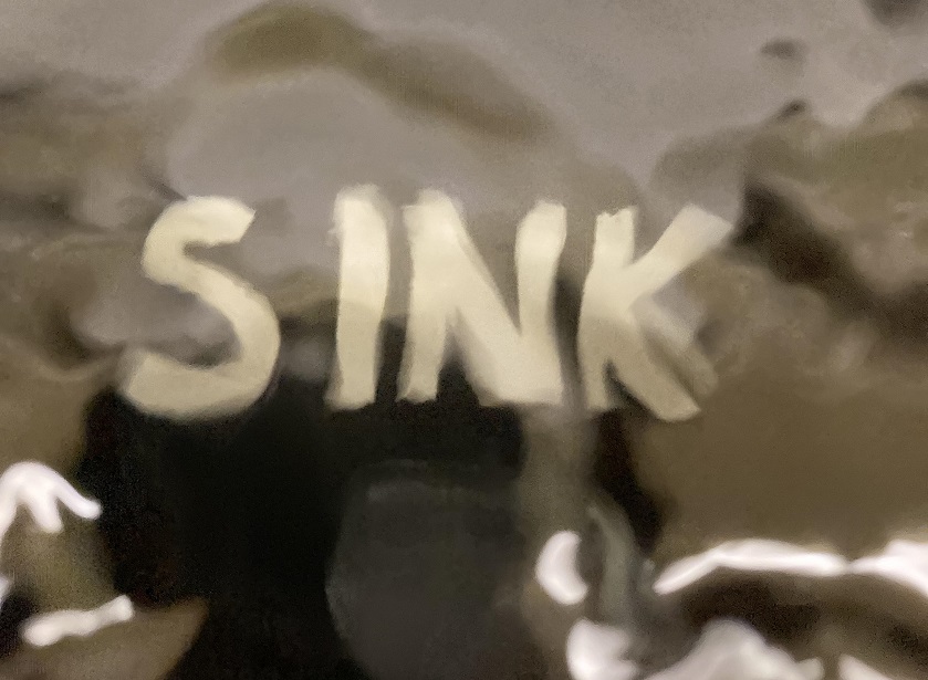 Gwilym Faulkner, Sink Well (detail), 2021. Image courtesy the artist