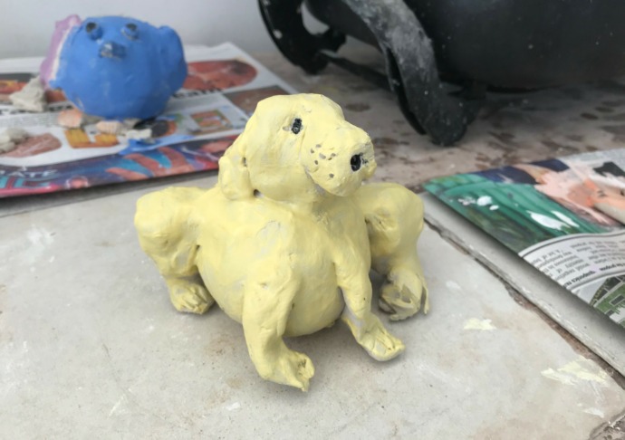 Image forChunky Beasts In Clay For Younger Kids