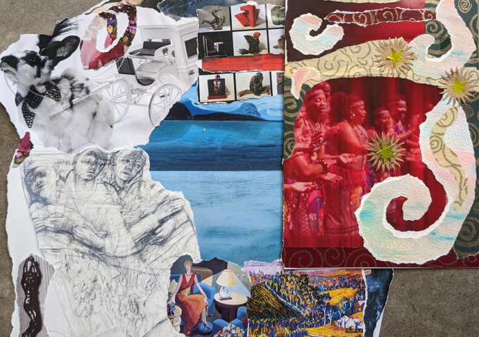 Image forSelf-Exploration Through Creative Play: Collage the Story of You (NEW!)